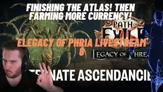 POE1 poe league of phrecia - Lightning strike Prophet Finishing Atlas then more CURRENCY FARM!