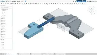 Onshape Project - Robot Gripper - Step 4 - Creating the Swing Arm