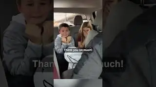 Their parents weren’t expecting this reaction ❤️