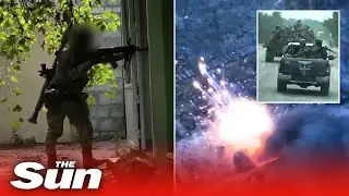 Ukrainian Military Intelligence releases footage of counteroffensive in Balakliya