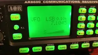 Aor AR8600 mk2 communications receiver part 1