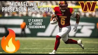 Michael Wiley FULL Preseason Highlights 👀🔥|| NFL Preseason 2024 ||