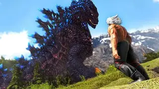 Surprise GODZILLA ATTACK! | ARK MEGA Modded #8