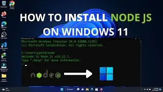 How To Install NodeJS on Windows 11 | Installation of NodeJS