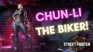 Chun-li BIKER Outfit - Street Fighter 6 mod