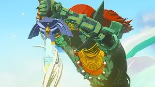 Ancient Hero Pulls the Master Sword - Zelda Tears of the Kingdom