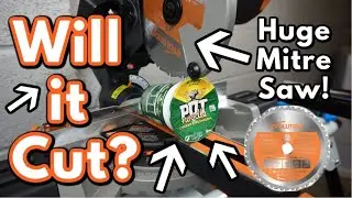 Will it Cut? Mitre Saw Cutting Random Objects #1