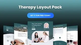 Get a FREE Therapy Layout Pack for Divi