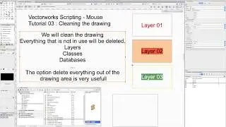 VWX Python Tuto 003 Cleaning the drawing