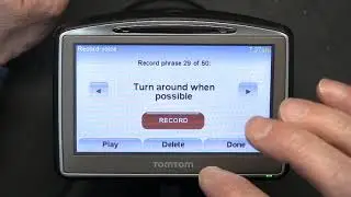 How To Record Your Own Voice In Any Language On Your TomTom GO 630 720 920 930 GPS Navigation Device