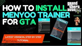 How To Install Menyoo GTA 5 - 2023 | Menyoo Trainer