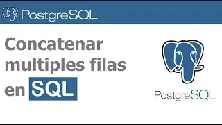 Concatenar múltiples filas en PostgreSQL -   Function string_agg 