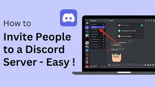 How To Invite People To A Discord Server !