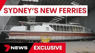 Sydney’s newest ferries to cruise the Parramatta River in 2024 | 7 News Australia