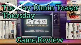 Tuesday/Thursday 10min Teaser Ep146 - Ninja Gaiden  #mastersystem #gaming #retrogaming
