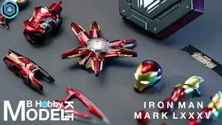 Morstorm SD Iron Man Mark 85 Deluxe | Speed Build | Model Kit