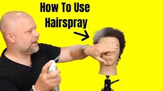 How to Use Hairspray - TheSalonGuy