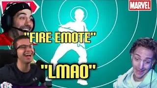 STREAMERS REACT TO THE *NEW* Onda Onda Emote In The Fortnite Item Shop!