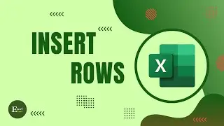 How to Insert Rows in Excel | Excel Tutorials No 27