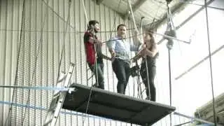 Wippa chickens out of doing Trapeze