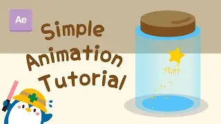 Simple Animation Tutorial ( Magical Star)  - After Effects