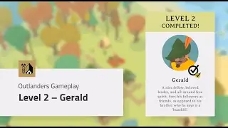 Outlanders (Outset Season) Level 2 – Gerald – Apple Arcade Gameplay