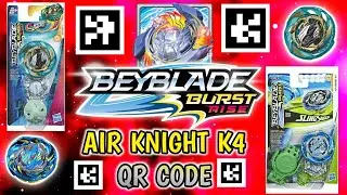 BEYBLADE BURST RISE AIR KNIGHT K4 QR CODE