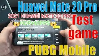 HUAWEİ MATE 20 PRO PUBG TEST 2021 HDR+60FPS