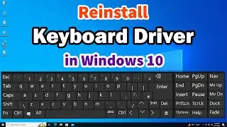 How to Reinstall Keyboard Driver in Windows 10 PC or Laptop