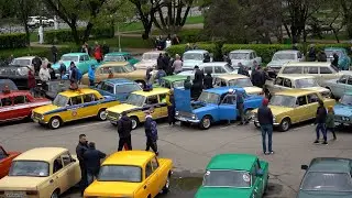 Весенняя выставка ретротехники прошла в Подольске