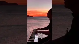 Get Lucky ❤️🎹 #piano #calm #sunset