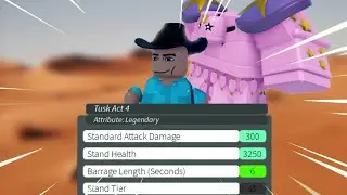 Showcase Tusk Act 4 Legendary [Stand upright Rebooted]