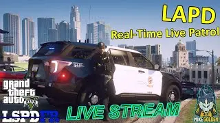 LAPD LIVE Real-Time Patrol In The 2020 Ford Explorer | GTA 5 LSPDFR Live Stream 217