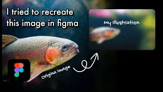 I tried to recreate this image in figma | Experimenting Realism in Figma