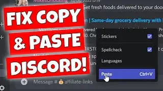 FIX Discord COPY & PASTE Not Working In Desktop App