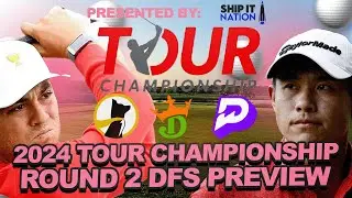 Tour Championship Round 2 DFS Preview + Live chat: Draftkings Showdown, Underdog + Prize Picks Props