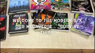 The B/X D&D OSR Megaverse that is the "Survive This!" RPG