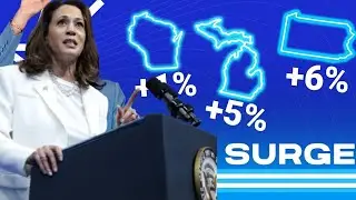 NEW POLL: Kamala Harris Sees Major SURGE in RUST BELT Swing States