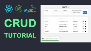 CRUD Full Stack com Node, React & MySQL