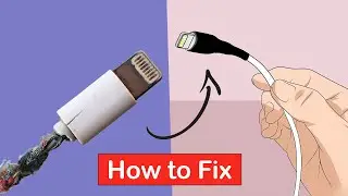 How to Fix Broken Charging Cable |  Diy Hacks