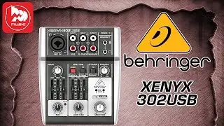 Микшерный пульт BEHRINGER XENYX 302USB