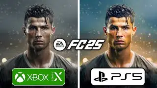 EA Sports FC 25 PS5 vs Xbox Series X Graphics Comparison