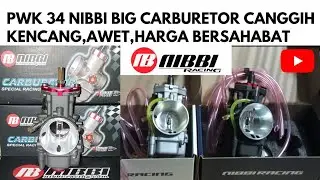 KARBURATOR PWK 34 NIBBI RACING, GILA SEMPURNA SEKALI!!!