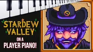 "Stardrop Saloon" Theme from Stardew Valley on a Player Piano - Brentalfloss