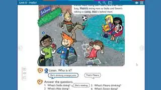 3rd Grade Primary School Hello Unit Revison Reading 2 KID'S BOX