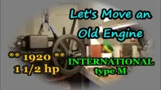 1920 International type m #19 / workbench to engine cart