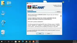 How to extract rar file in windows 10