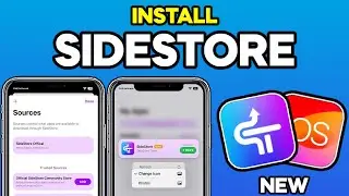 *NEW* HOW to DOWNLOAD SIDESTORE (Wireless Refresh and IPA Installation)