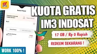 🟢 Cara Mendapatkan Kuota Gratis 17GB IM3 Terbaru 2024 - Kuota Gratis Indosat Terbaru