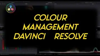 Colour Management in Davinci Resolve - A Must Know!